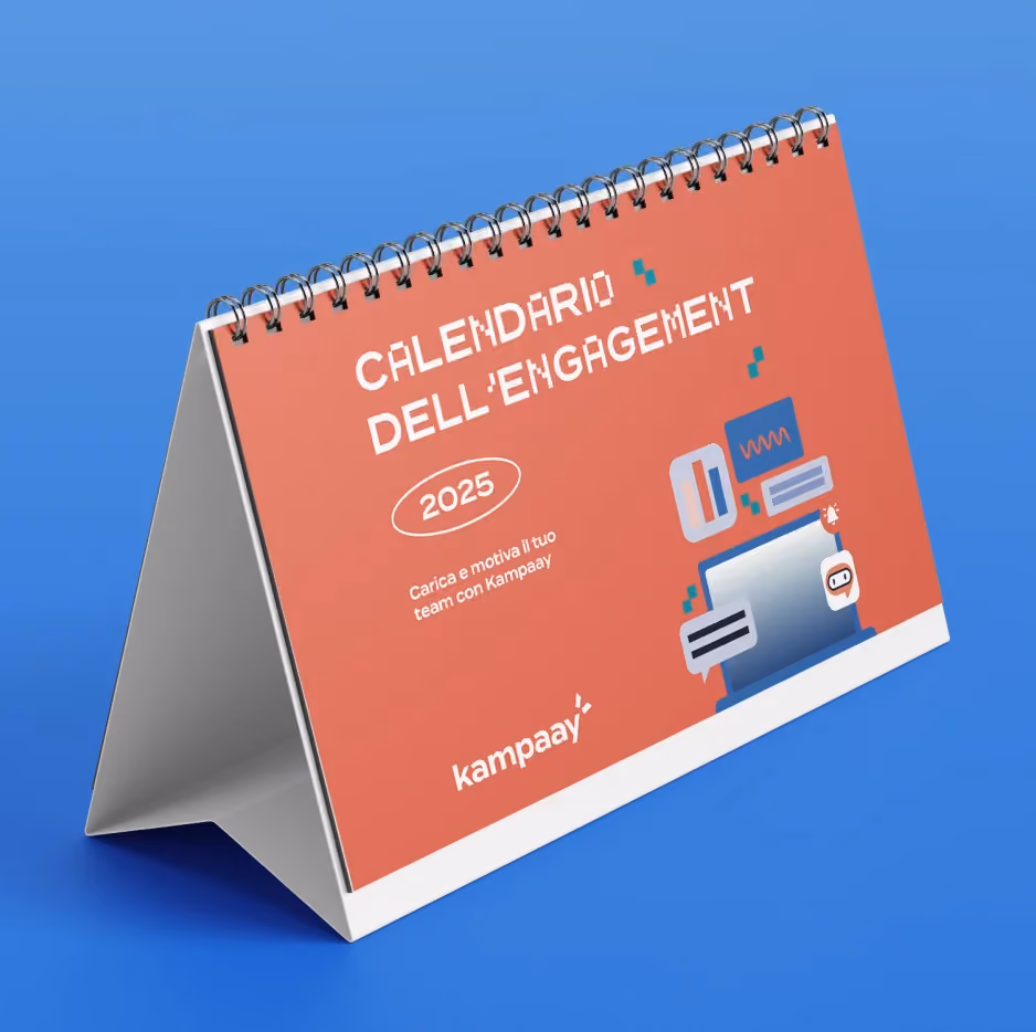 Illustration of an engagement calendar of 2025