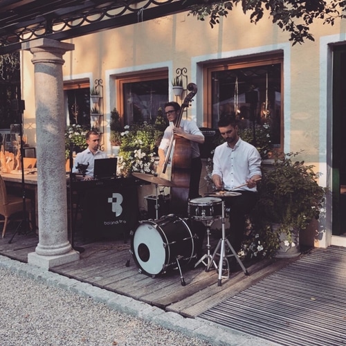 Jazzband, Bolandi Trio, live auf einer Hochzeit 2018