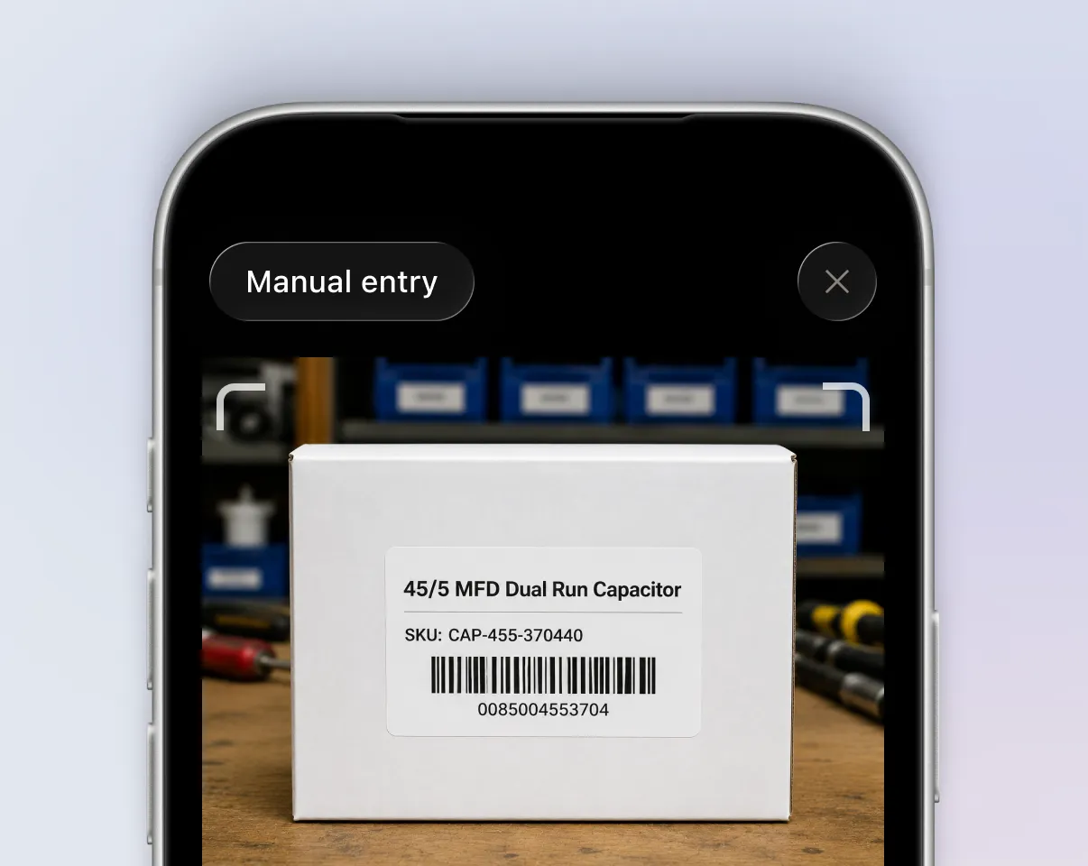 White stylized icon of stacked documents and papers on a blurred gradient background.