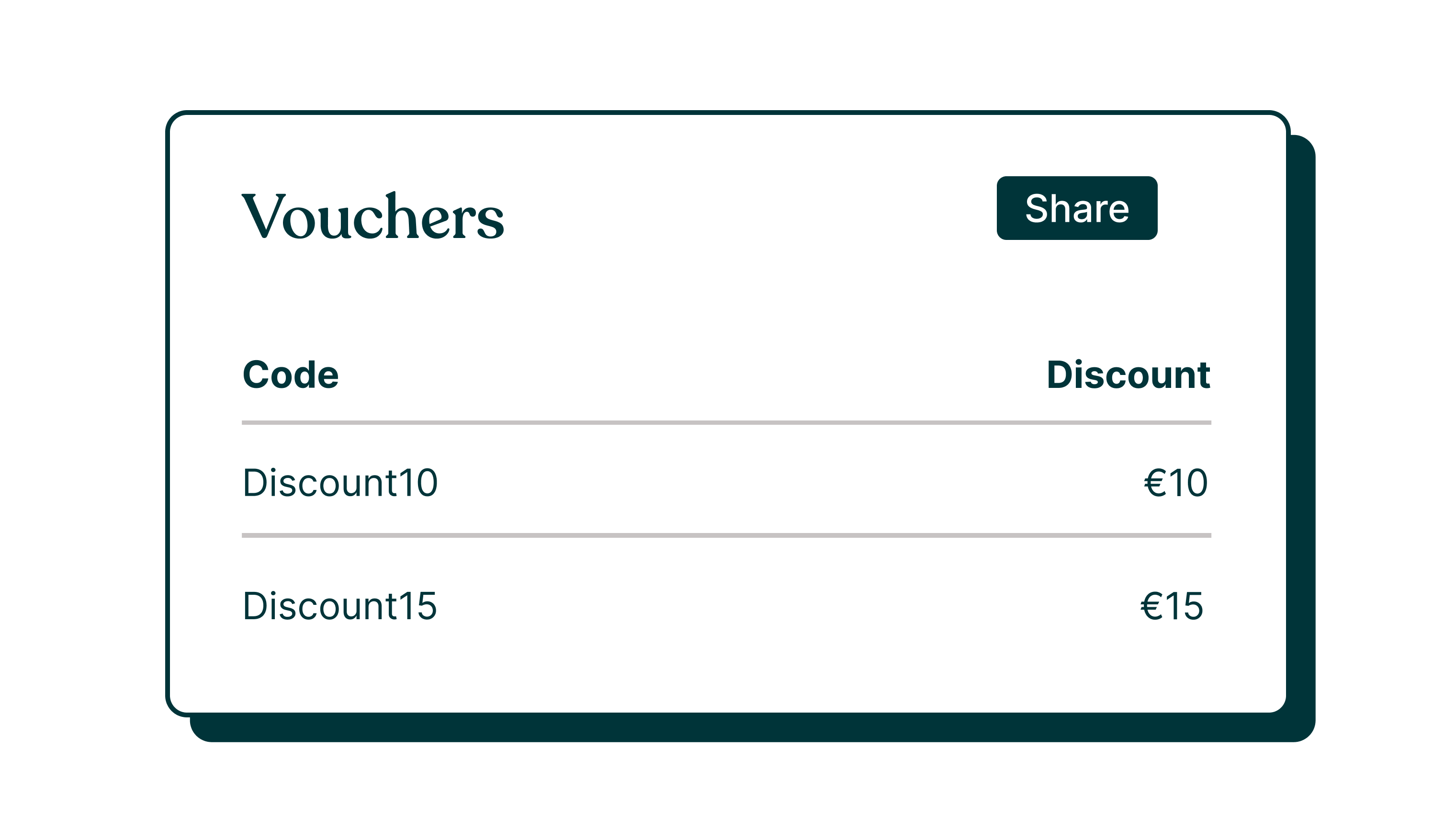 Vouchers