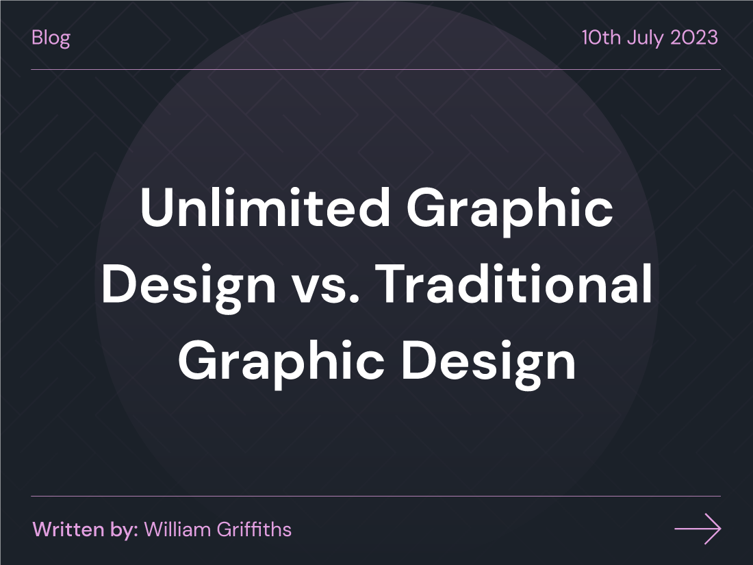 Unlimited Graphic Design vs. Traditional Graphic Design