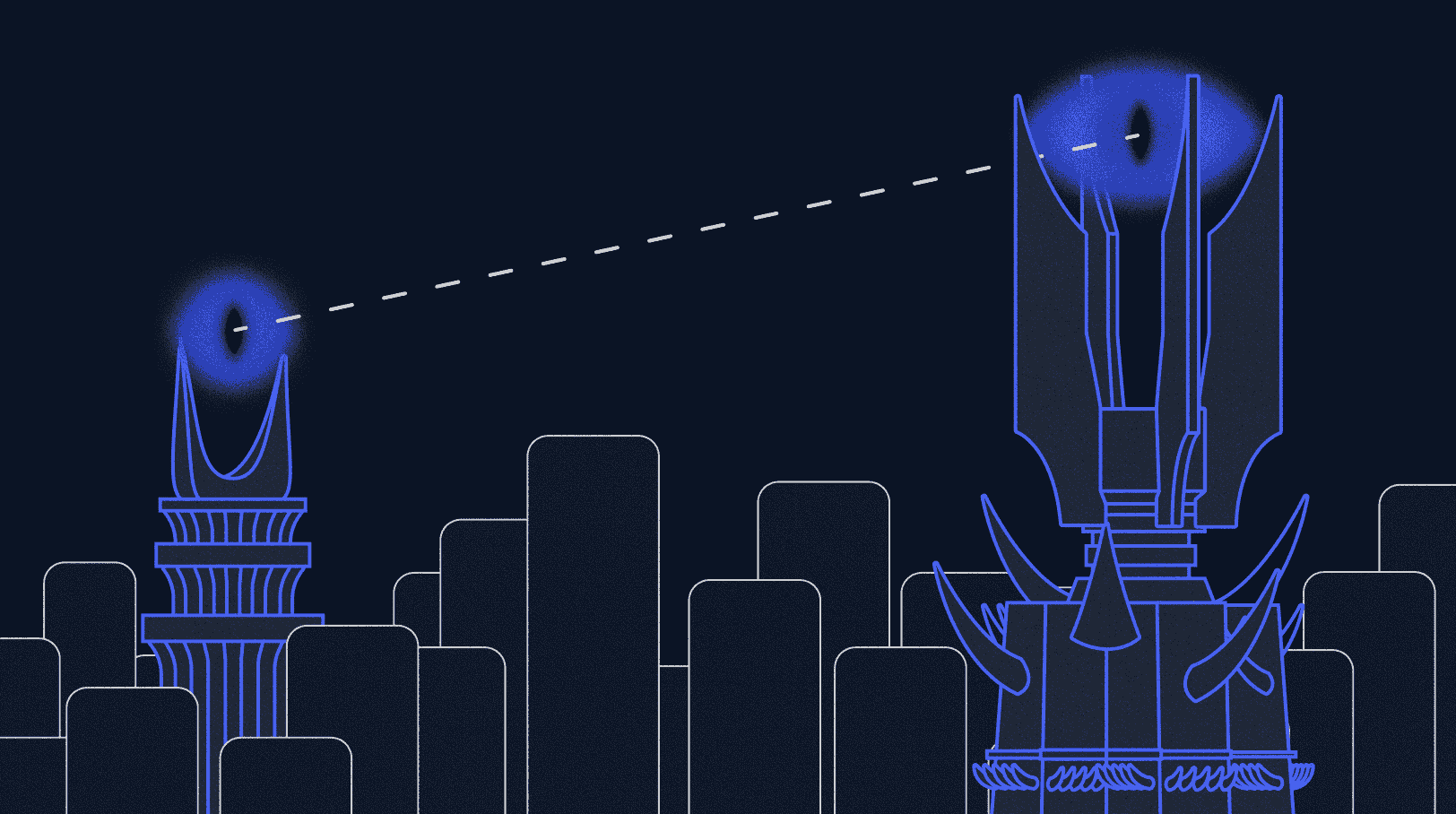 Leetcode in Mendix - The Two Towers - Blog Thumbnail