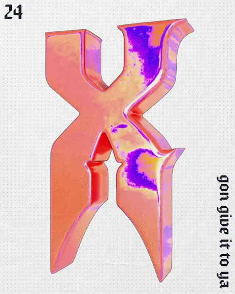 36 Days of Type 2021 - X