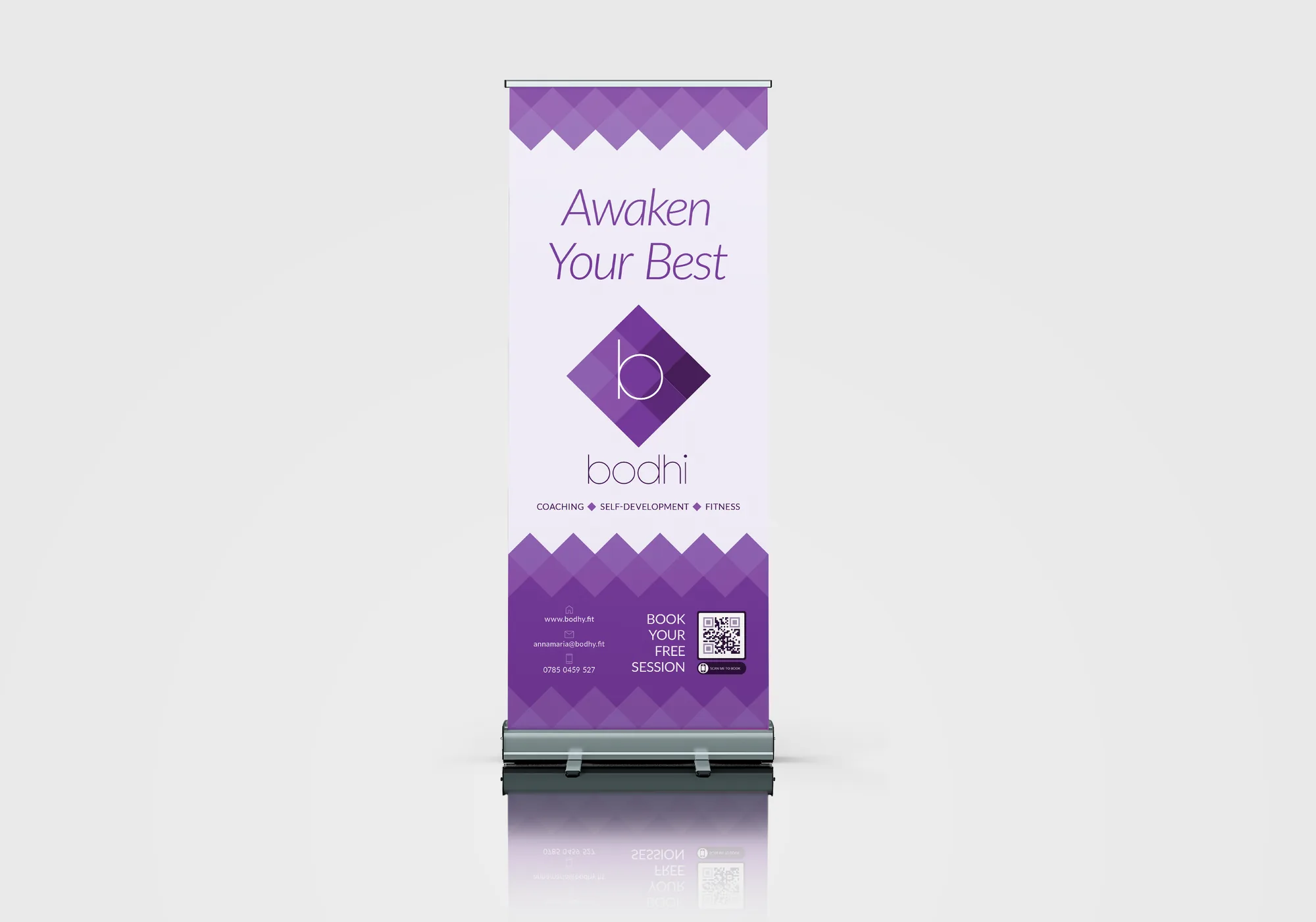 bodhi roller banner, Awaken Your Best