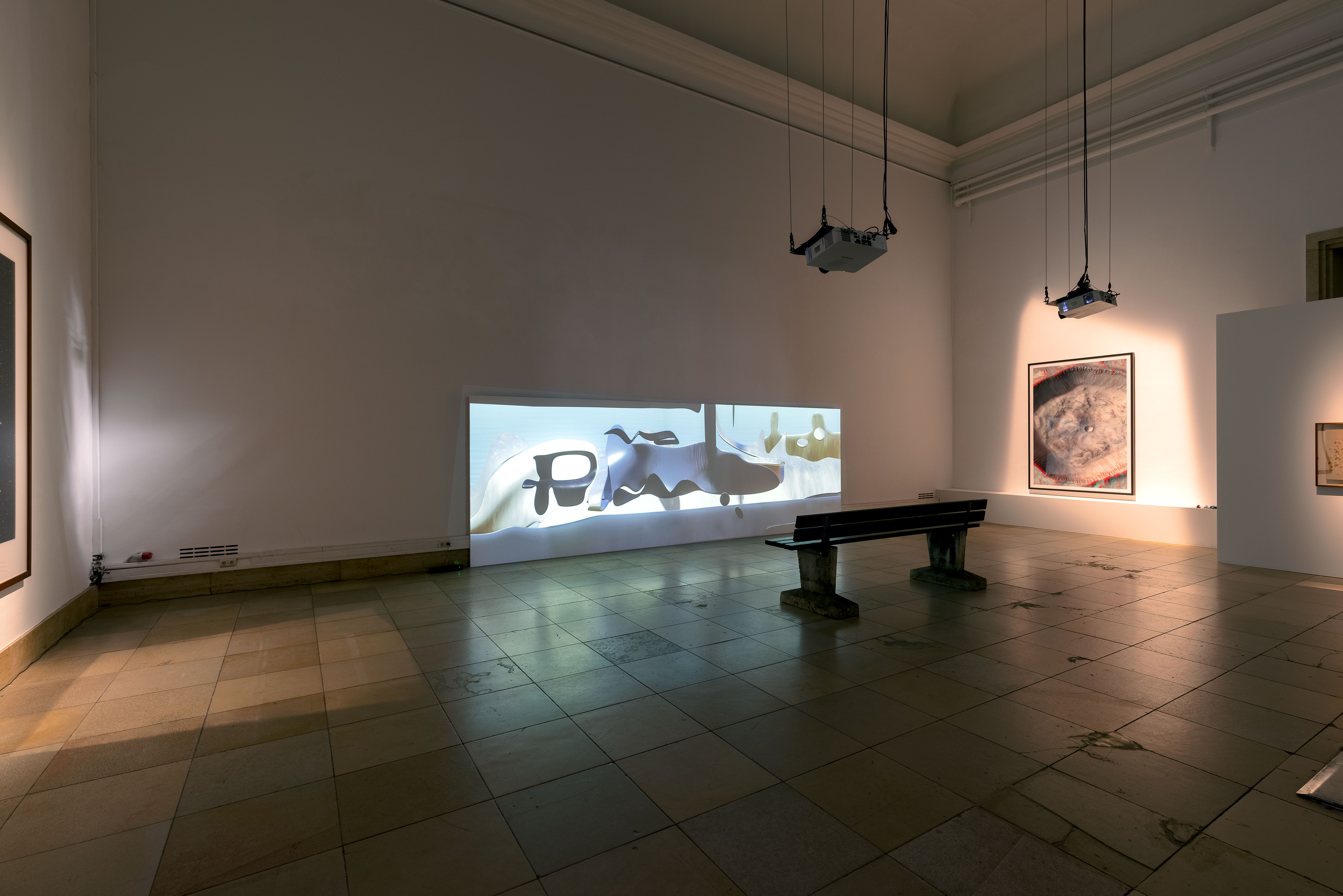 Paul Valentin Beyond The See Reglitterized Haus der Kunst