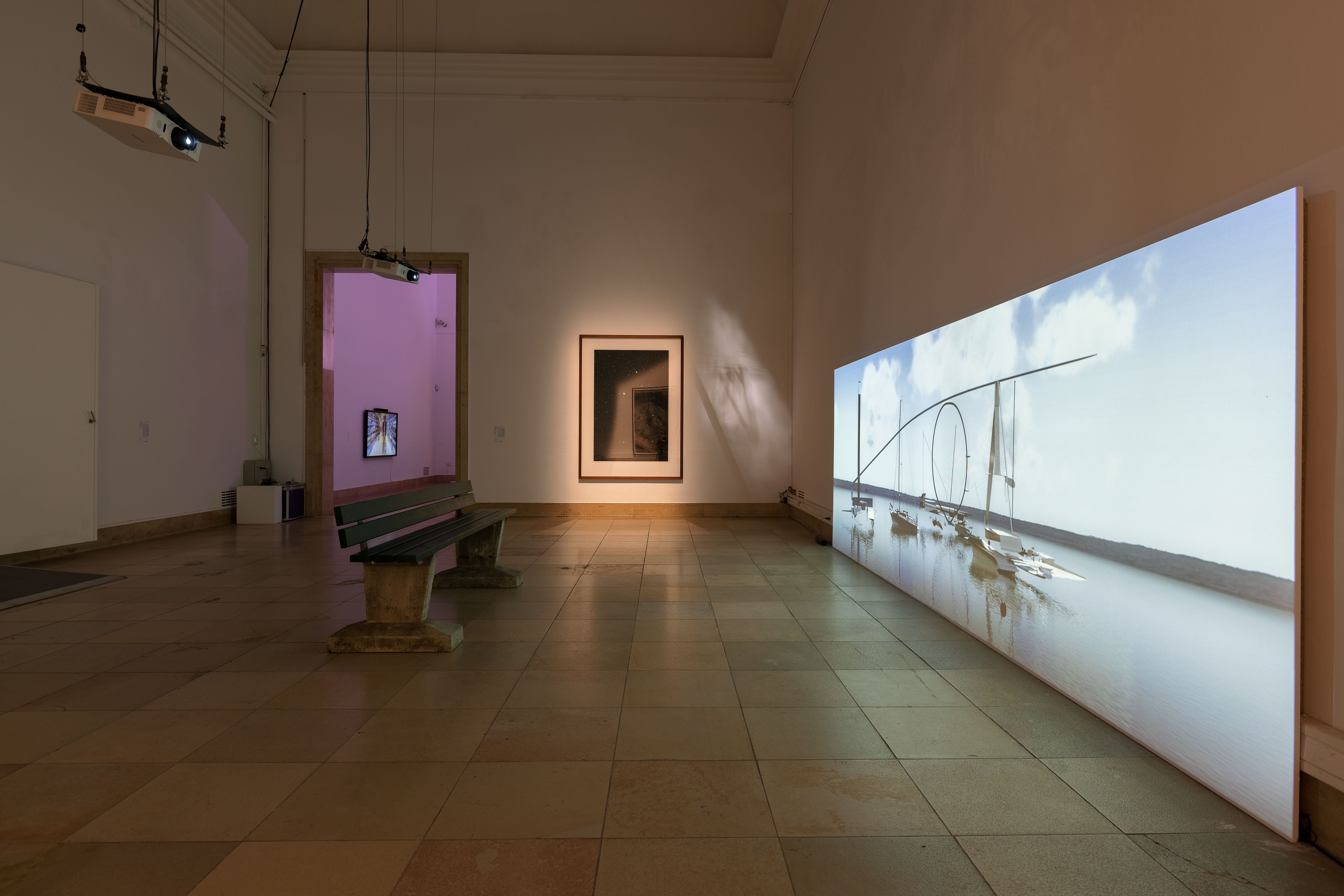 Beyond The See Paul Valentin Reglitterized Haus der Kunst