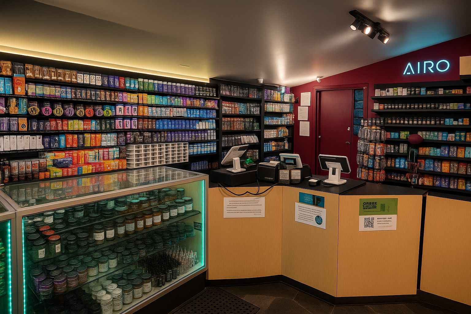 primo cannabis dispensary interior
