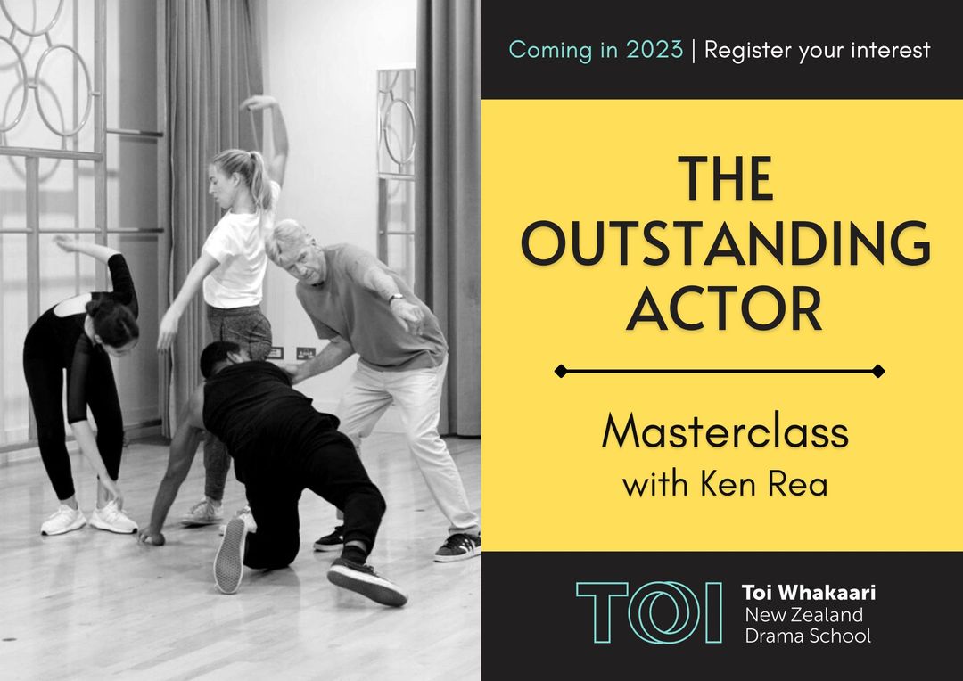 The Outstanding Actor Masterclass coming in Feb 2023