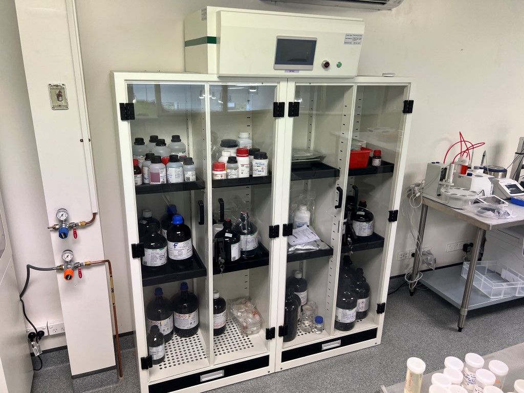 Filtered Storage Cabinet