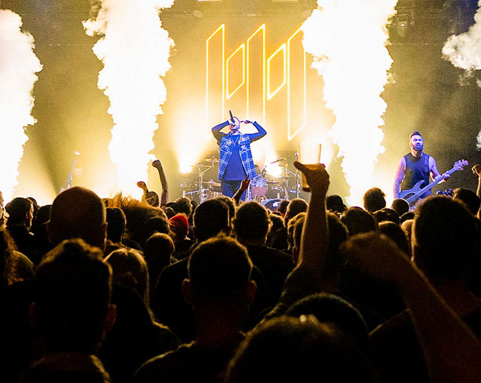 MEMPHIS MAY FIRE + BLESSTHEFALL