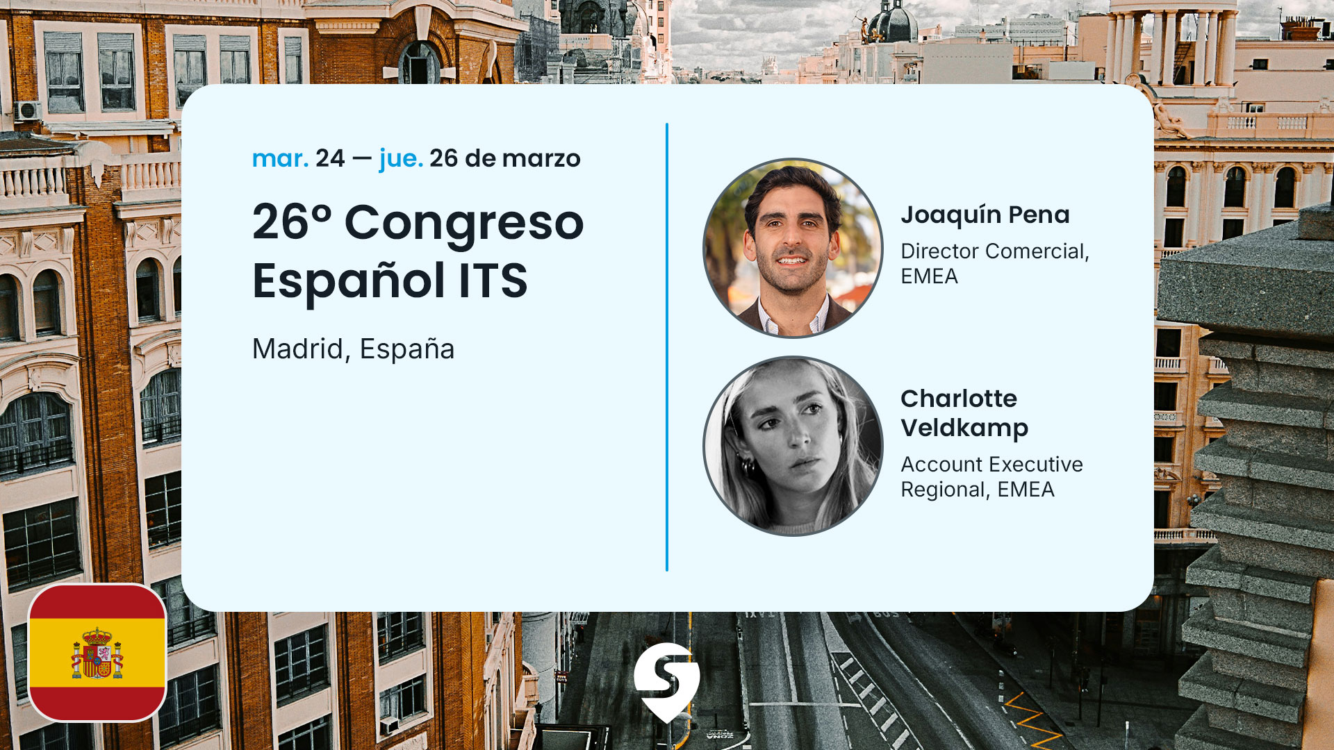 Information about Swiftly's presence at 26º Congreso Español ITS.