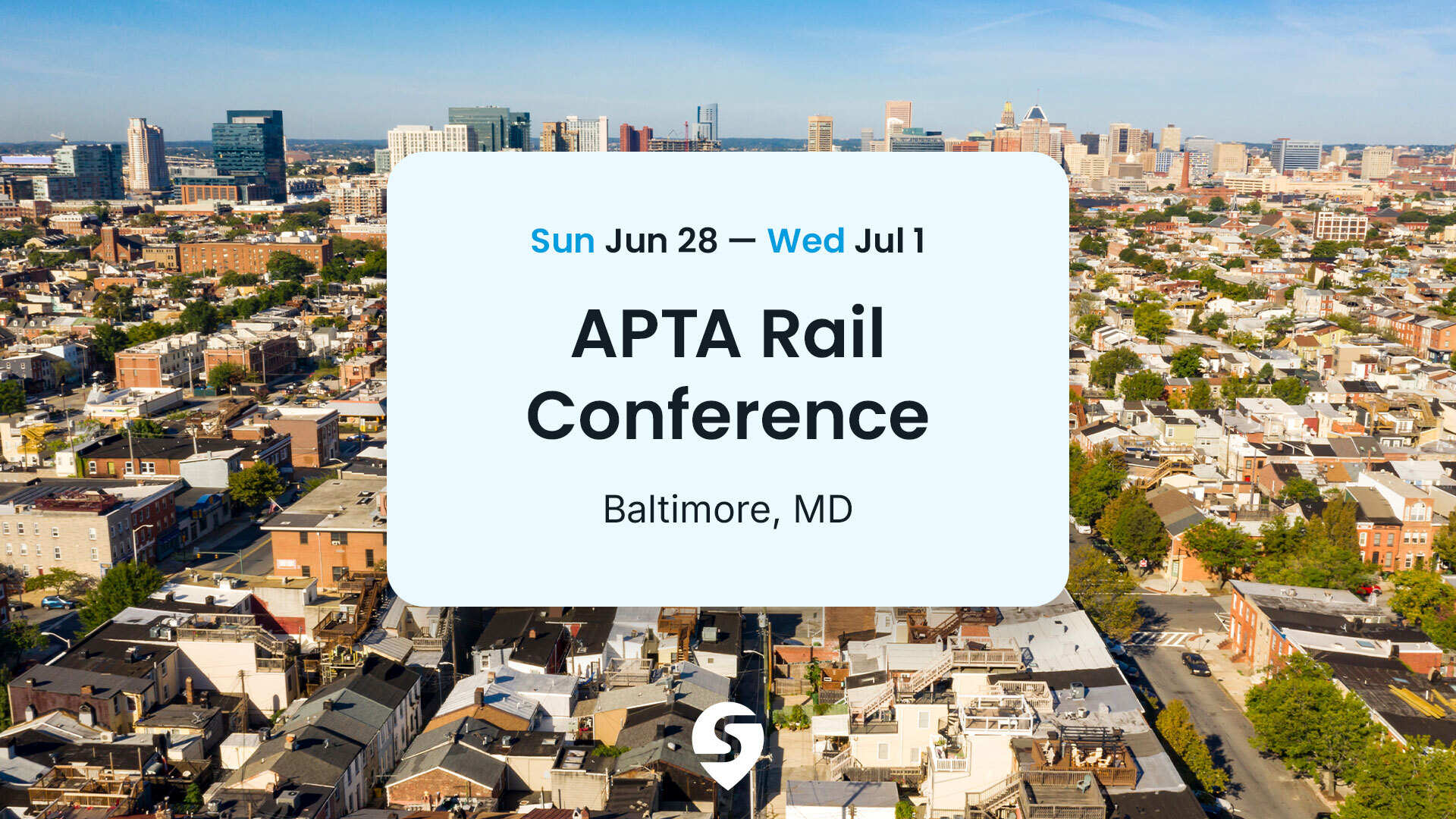 Information about Swiftly at the APTA Rail conference.