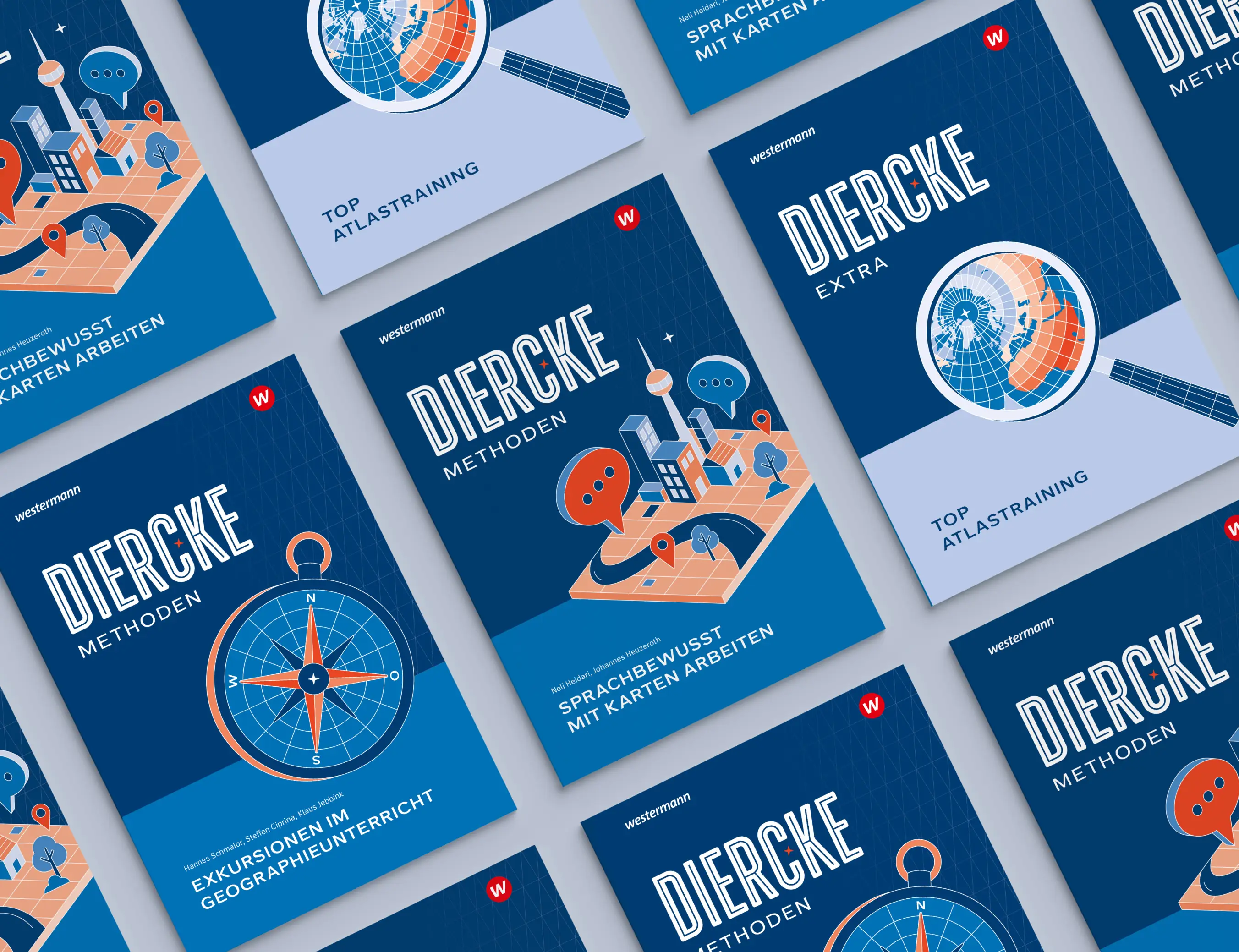 Verschiedene Diercke Methoden Bände
