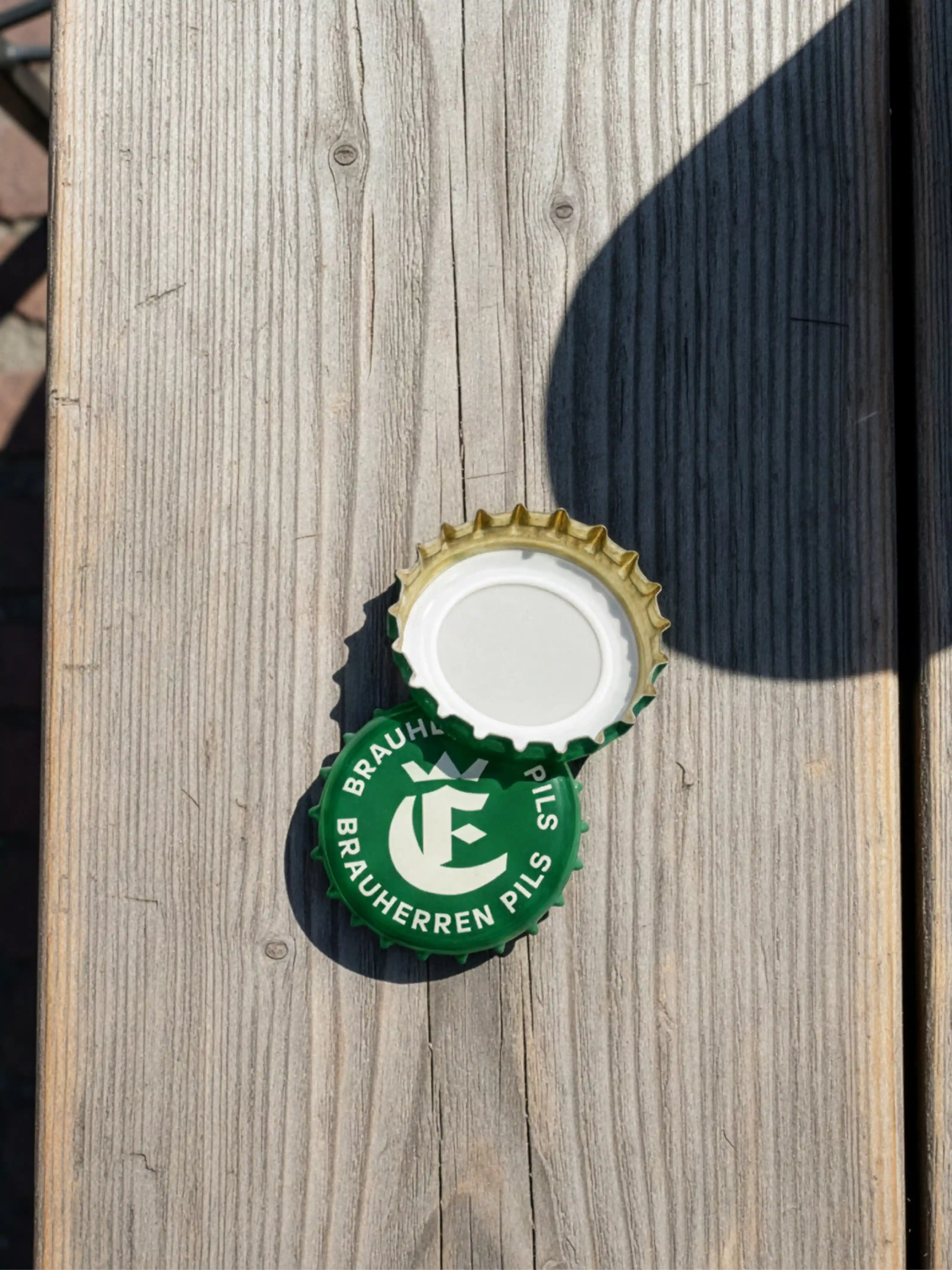 Branding auf Kronkorken