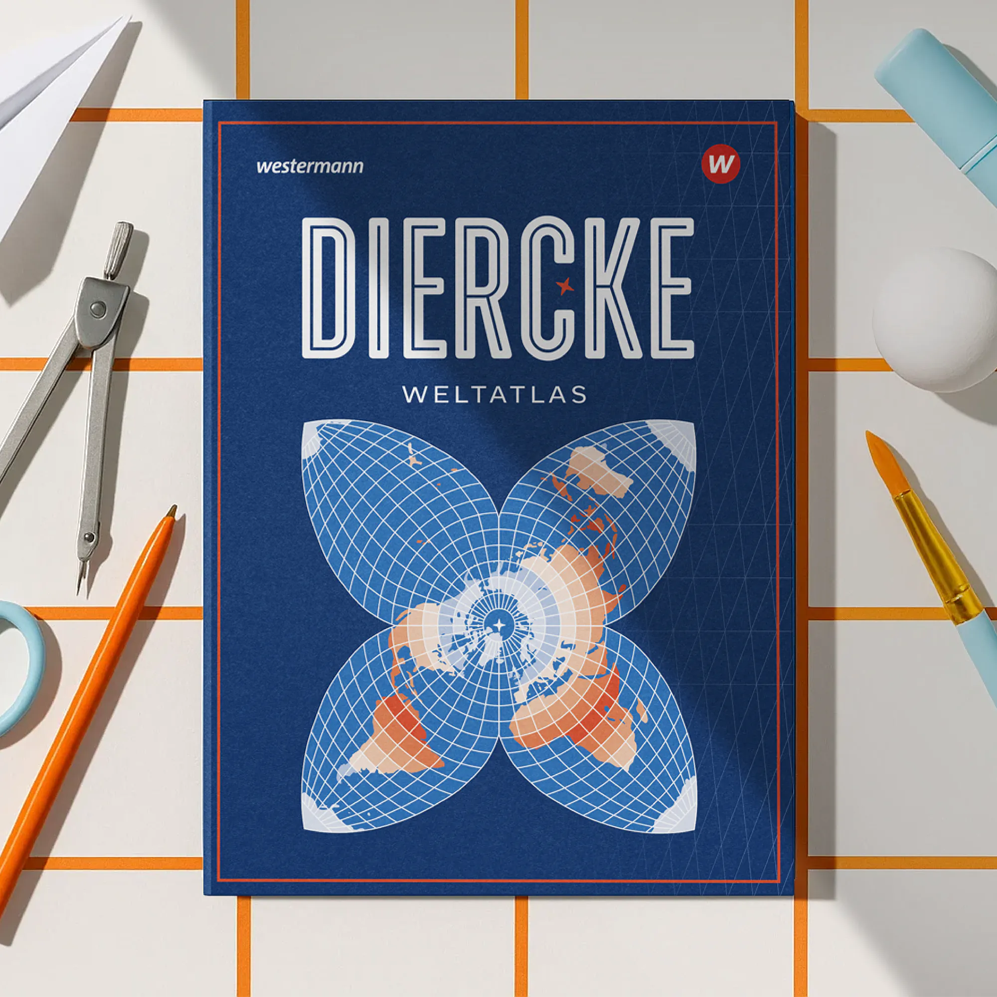 Neugestaltung des Diercke Weltatlas