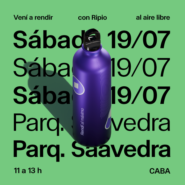 🚴‍♂️ Rendí con Ripio: spinning, premios y cripto para llevar tu rendimiento al máximo