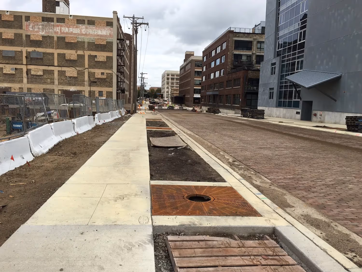 North Loop's 6th Ave Streetscape Improvements