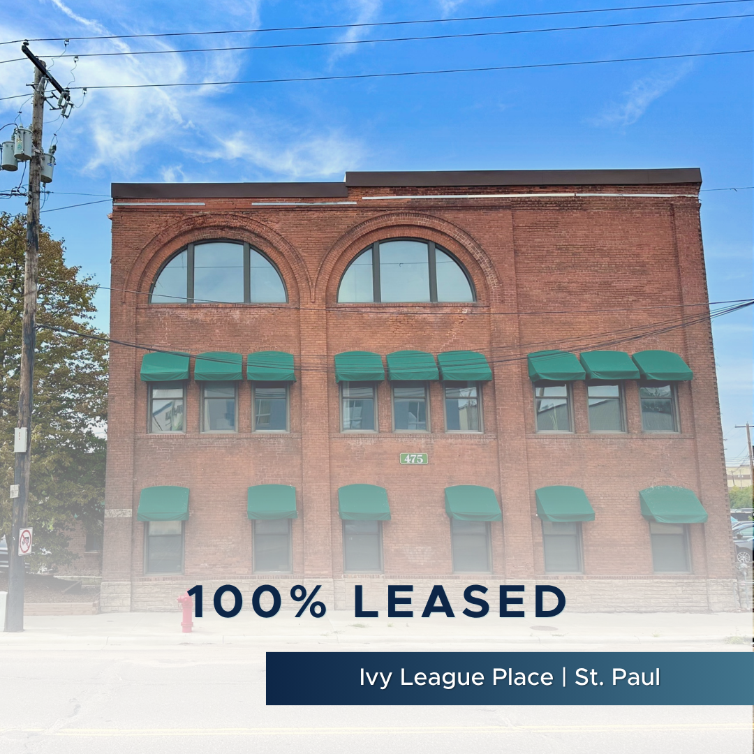Ivy League Place Reaches 100% Leased