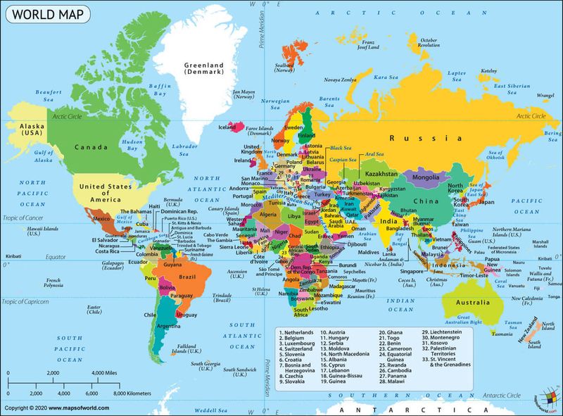 Important Countries of the World for SSB Preparation: A Strategic Overview