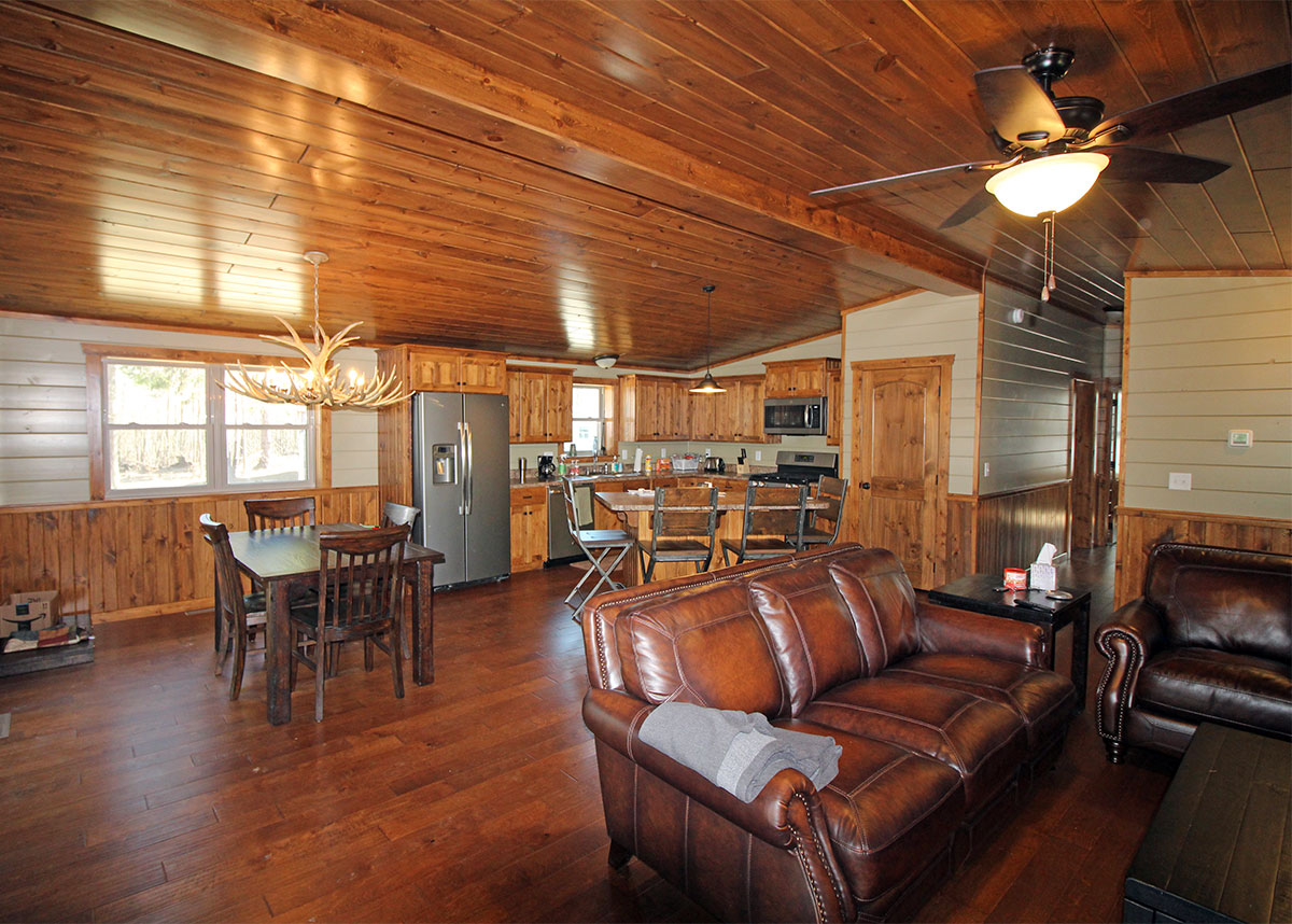 Valley View - Modular Log Home built by Buckhorn Builders in Millersburg, OH