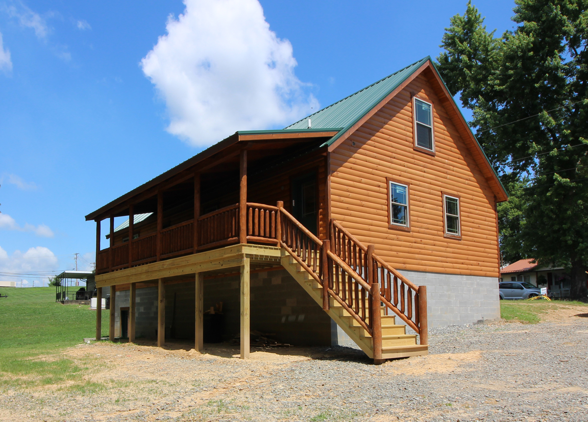 Timberline - Modular Log Home built by Buckhorn Builders in Millersburg, OH