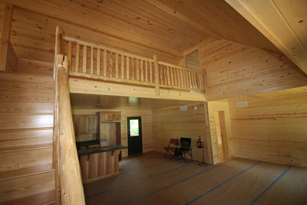 Timberline - Modular Log Home built by Buckhorn Builders in Millersburg, OH