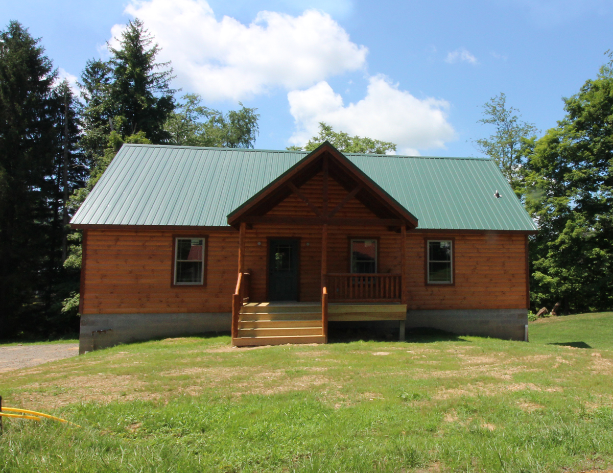 Timberline - Modular Log Home built by Buckhorn Builders in Millersburg, OH