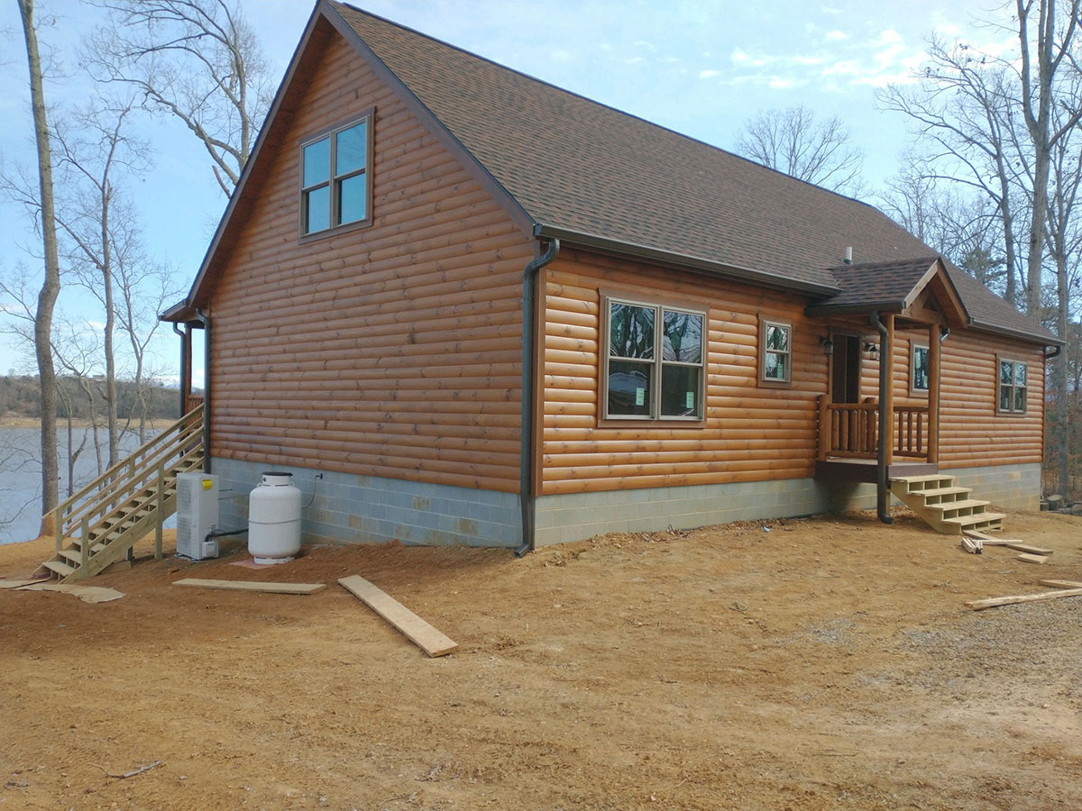 Glacier - Modular Log Home built by Buckhorn Builders in Millersburg, OH