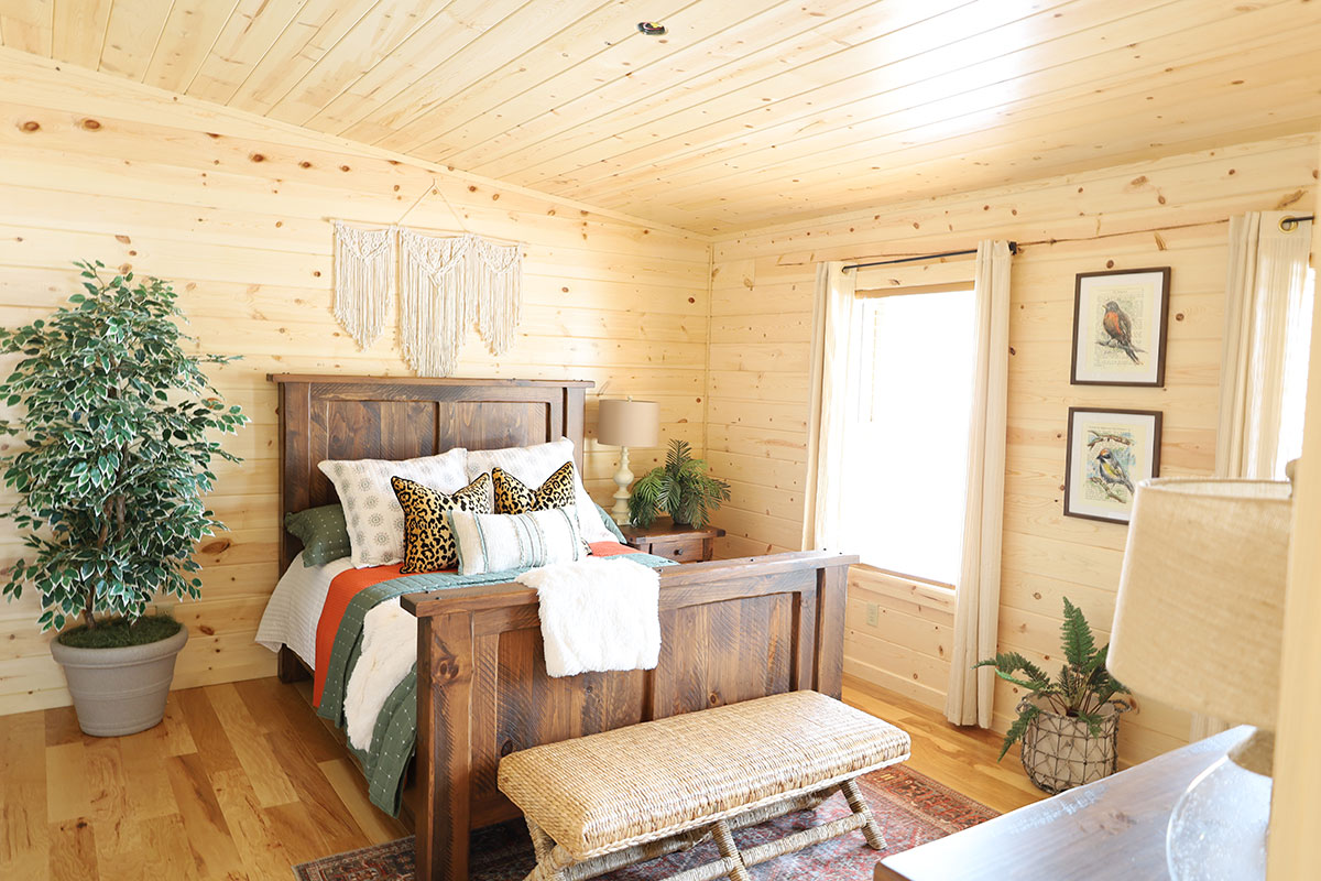 Sunset Ridge - Modular Log Home built by Buckhorn Builders in Millersburg, OH
