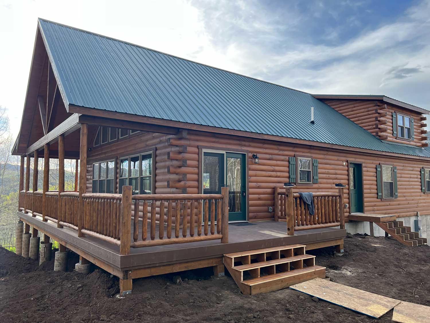Glacier Modular Log Home