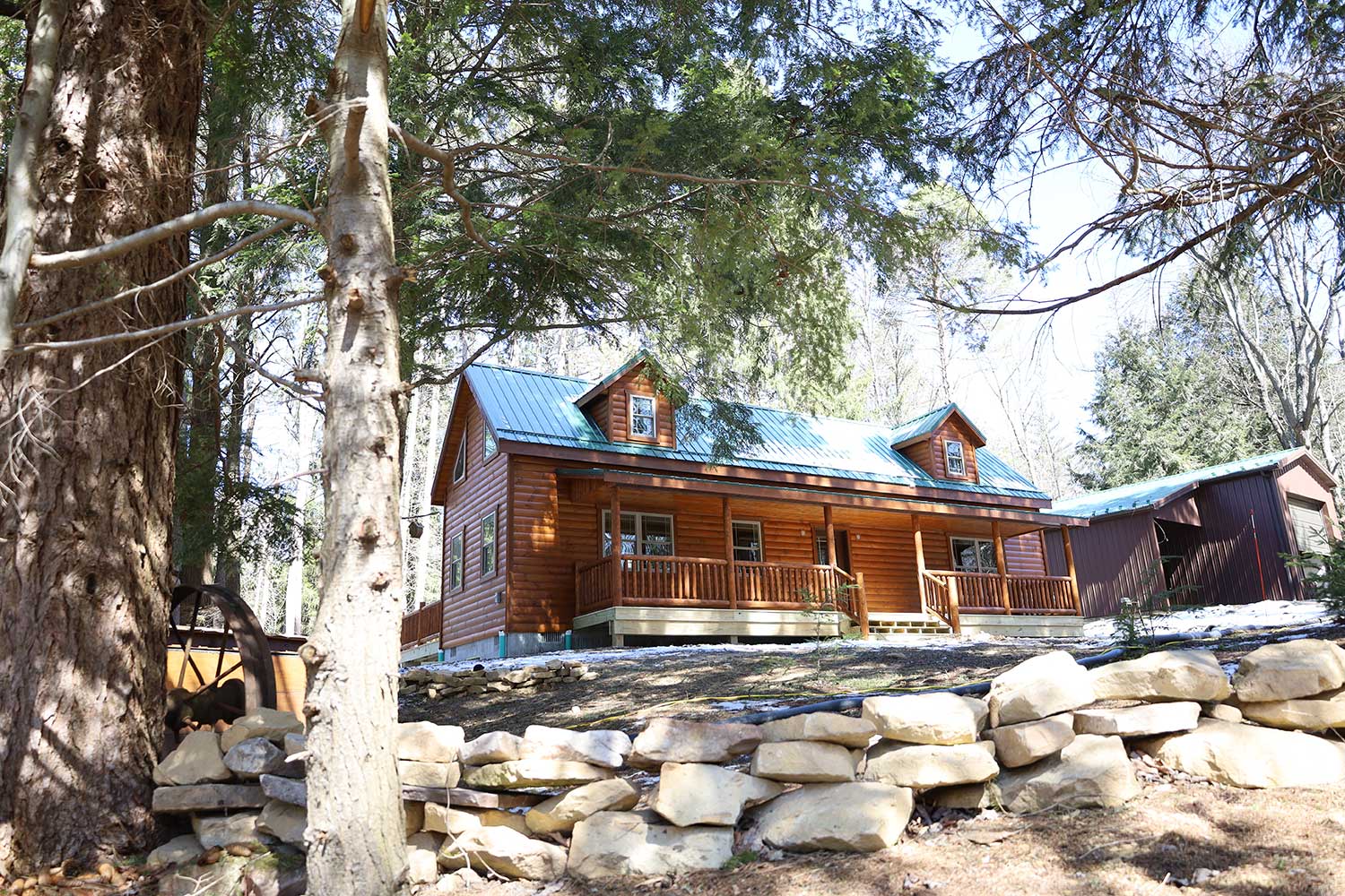 Pioneer Modular Log Home