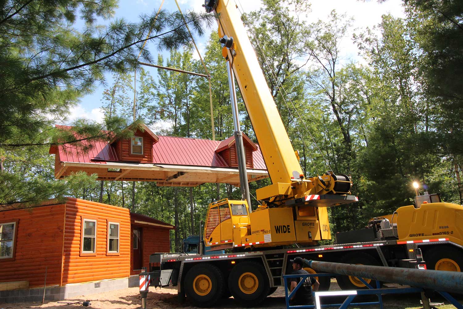 Pioneer Modular Log Home