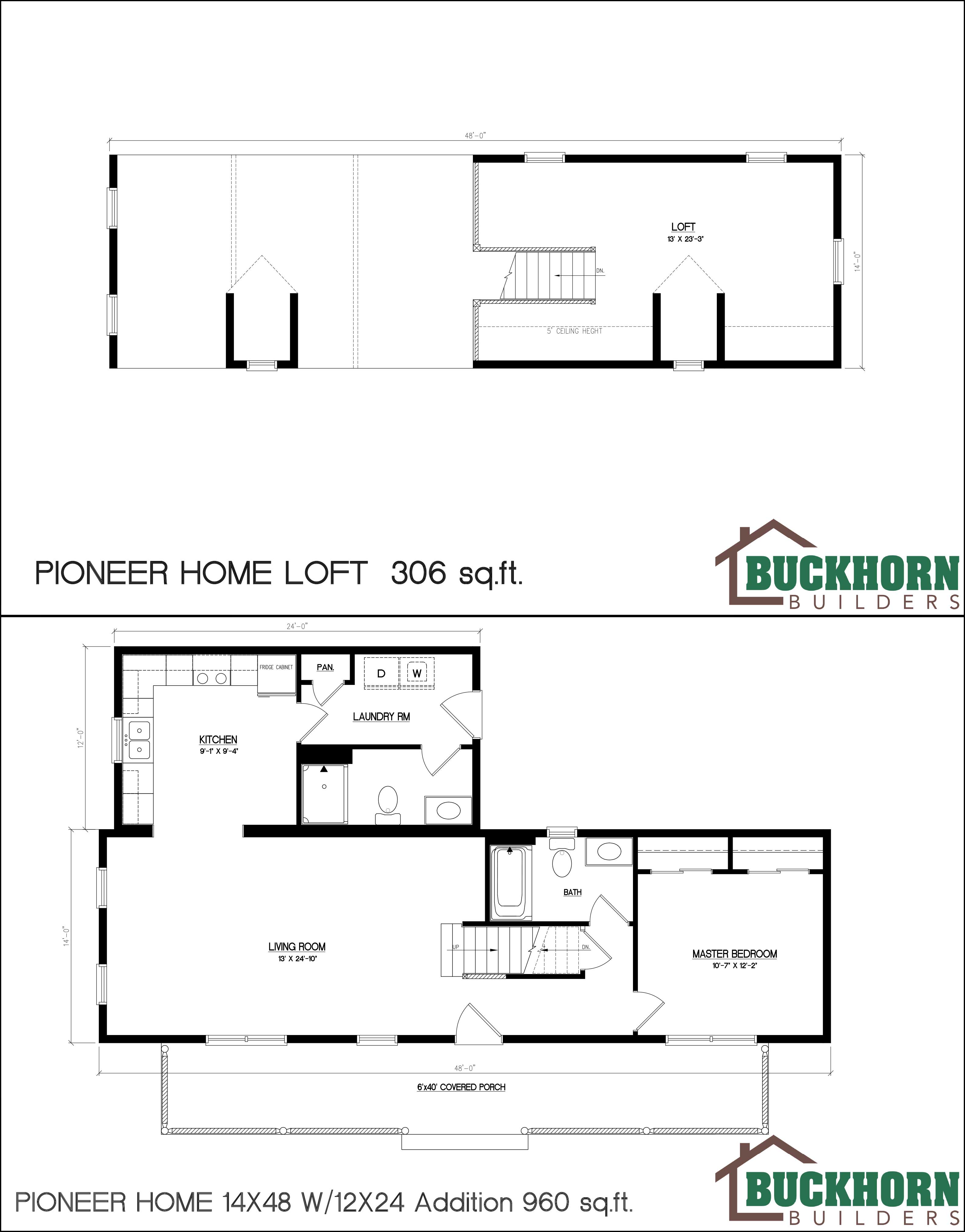 Pioneer 14x48 + 12x24 Addition