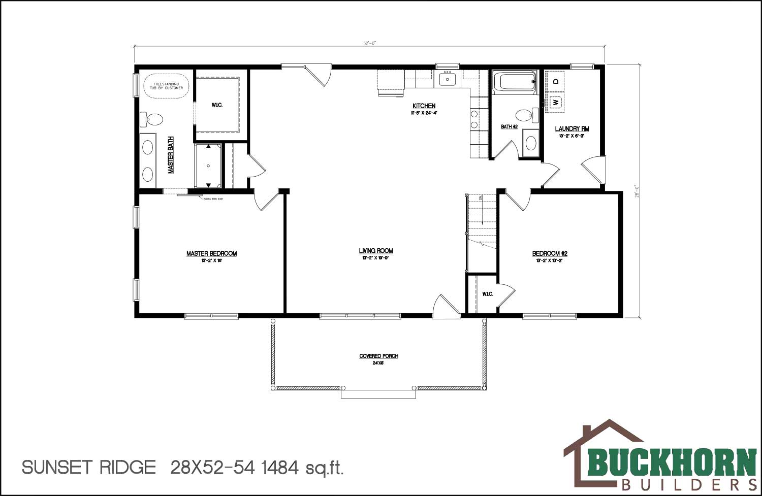Sunset Ridge 28x52-54