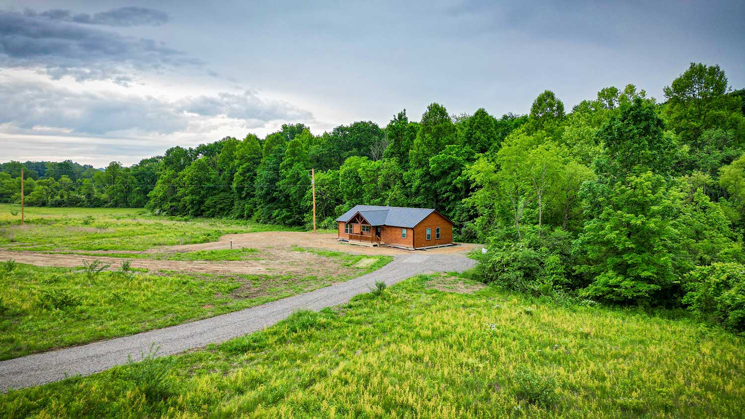 Valley View Modular Log Home