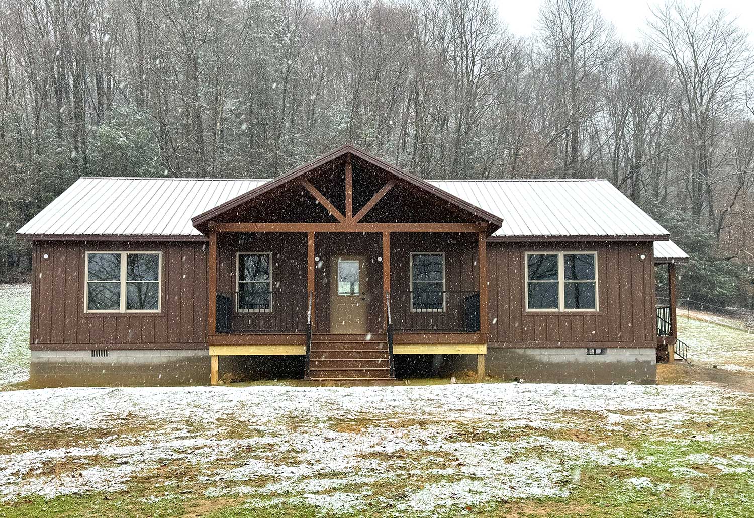 Valley View Modular Log Home