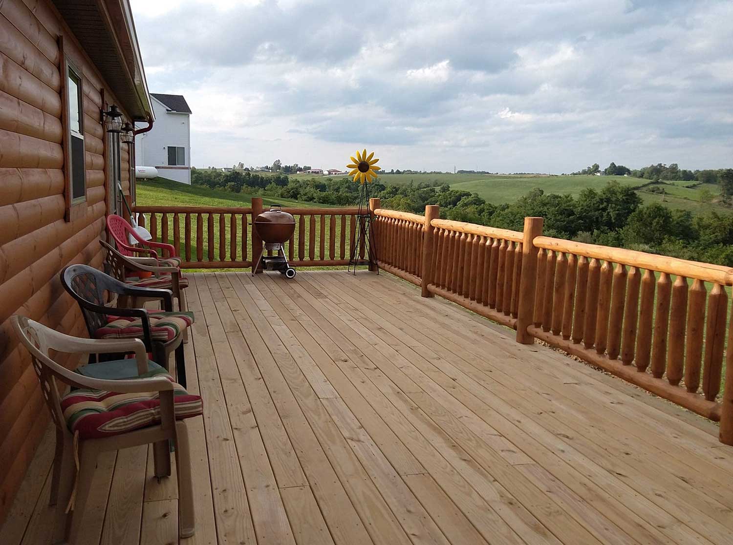 Valley View Modular Log Home