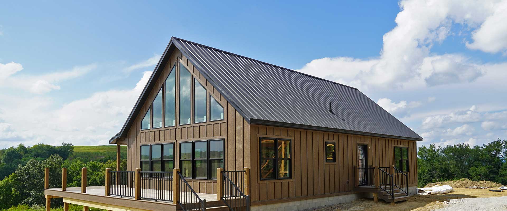 Glacier - Modular Log Home built by Buckhorn Builders in Millersburg, OH