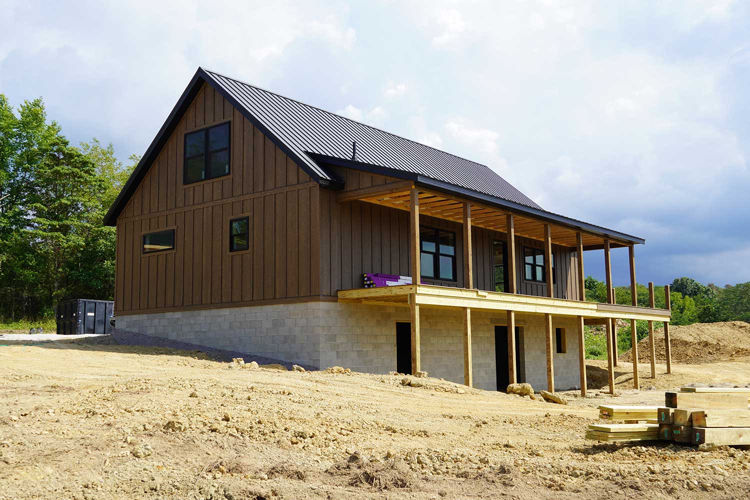 Glacier - Modular Log Home built by Buckhorn Builders in Millersburg, OH