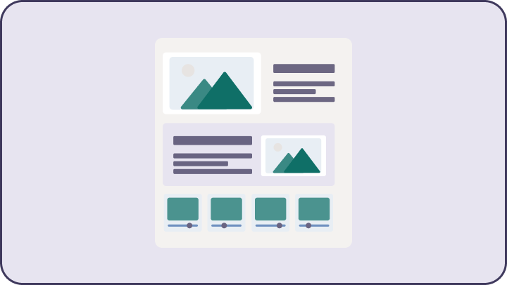 Illustration of a wireframe
