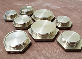 Bridas de latón fundido y mecanizado