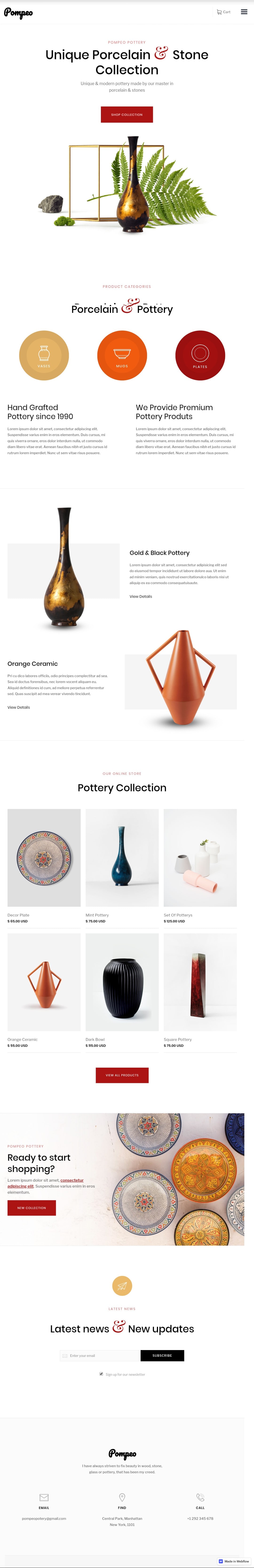 A screenshot of web page