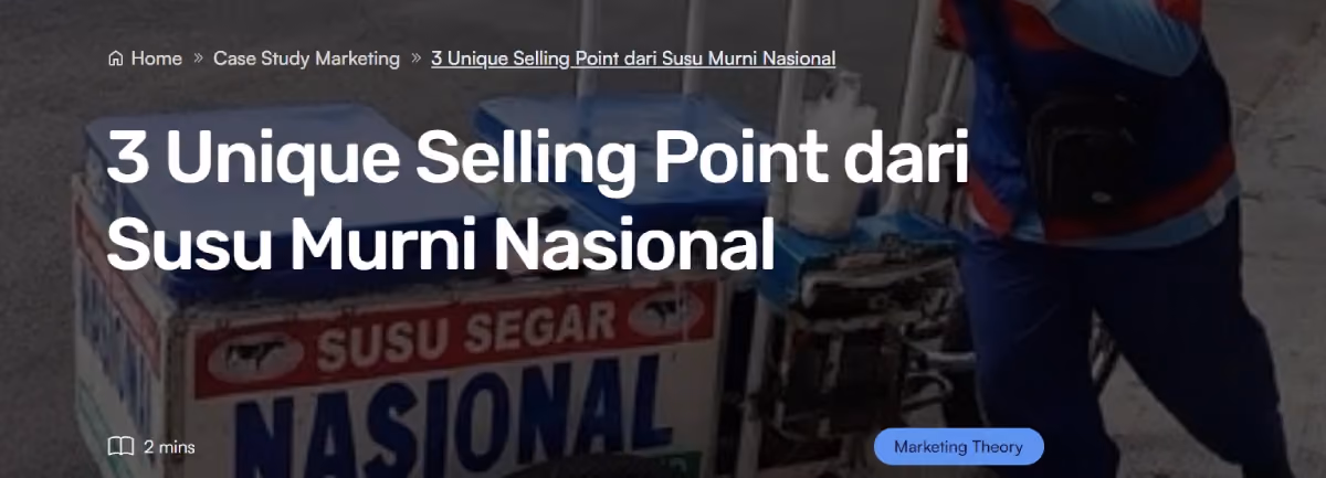 USP susu murni nasional