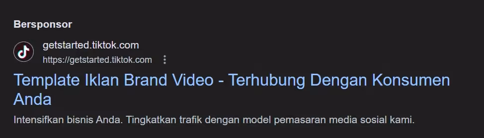 jenis iklan ppc text ads