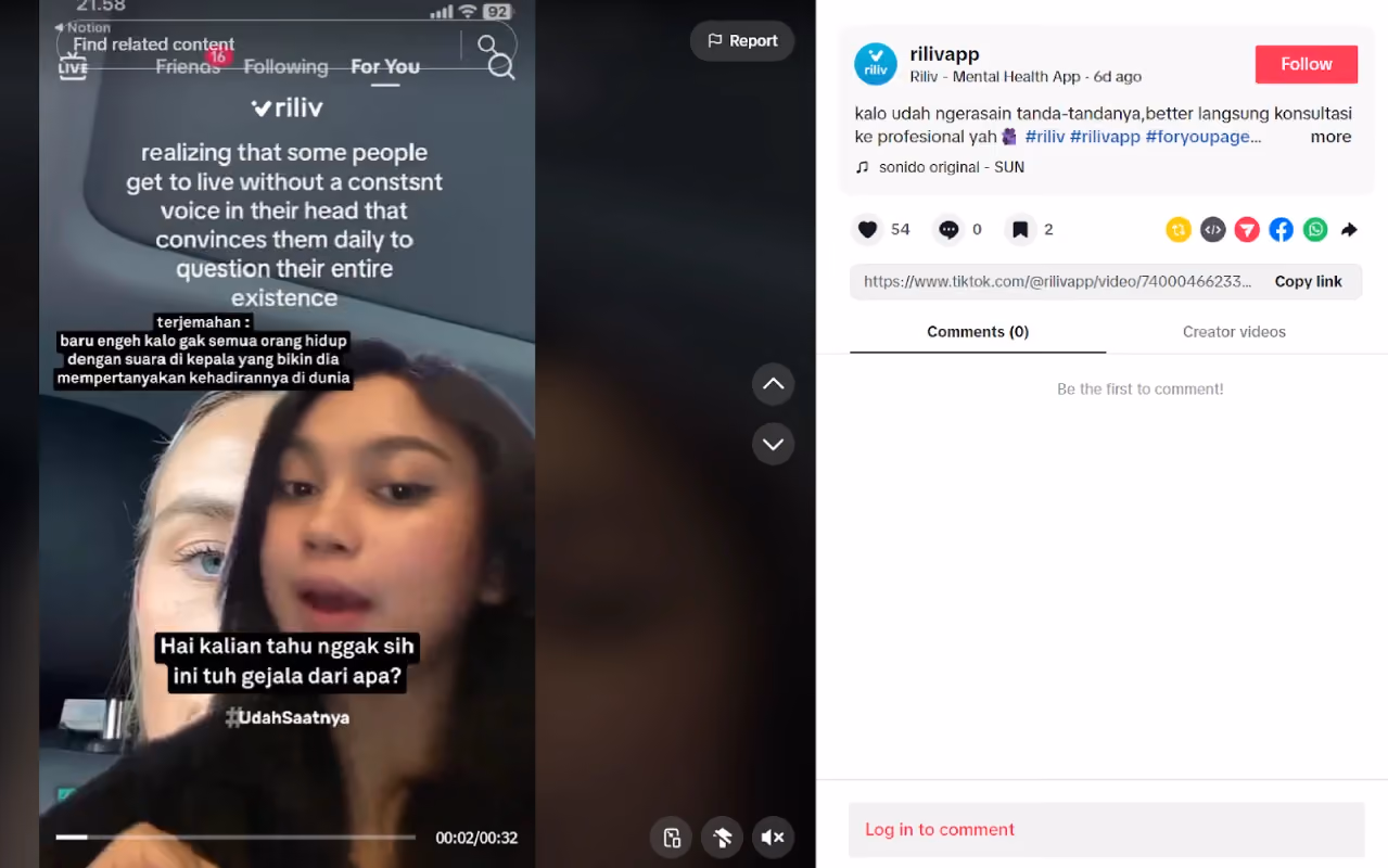contoh content marketing di tiktok