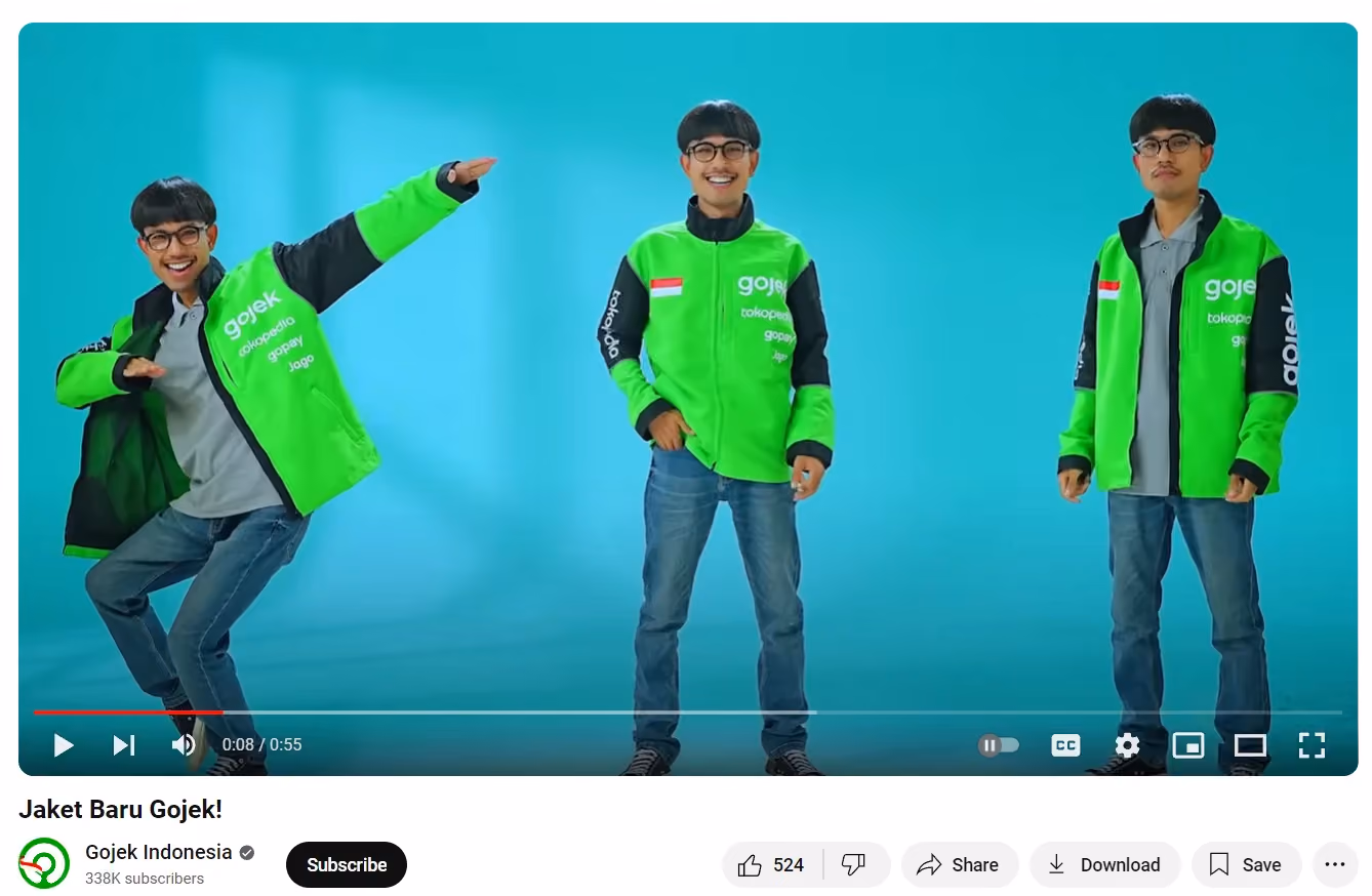 contoh content marketing di youtube