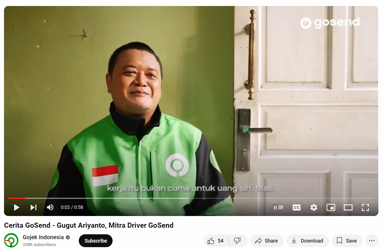 contoh content marketing di youtube