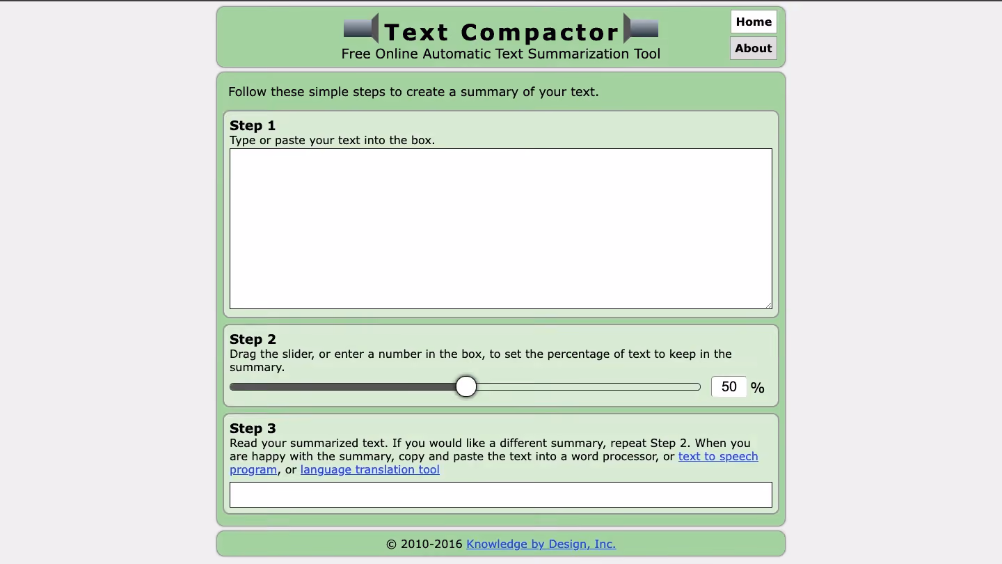 textcompactor