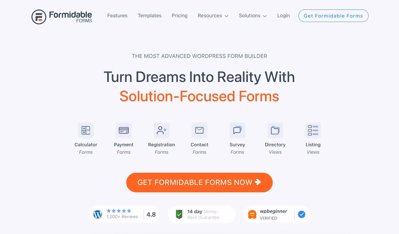 formidable forms