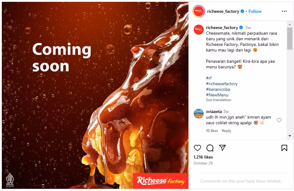 ide konten instagram tentang spoiler produk baru